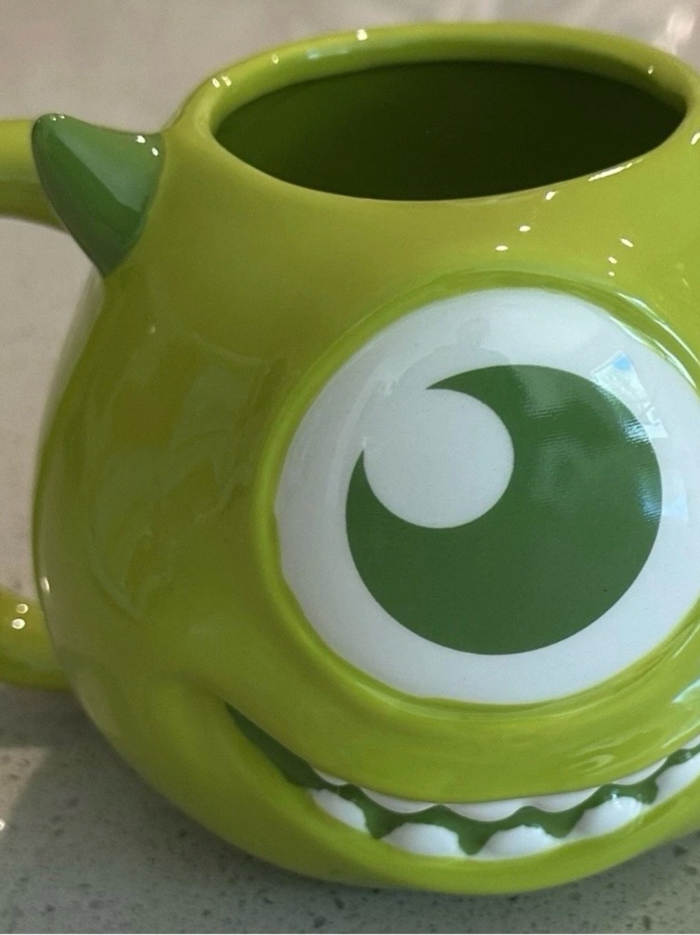 Bioworld Lime Green Character Ceramic Mug